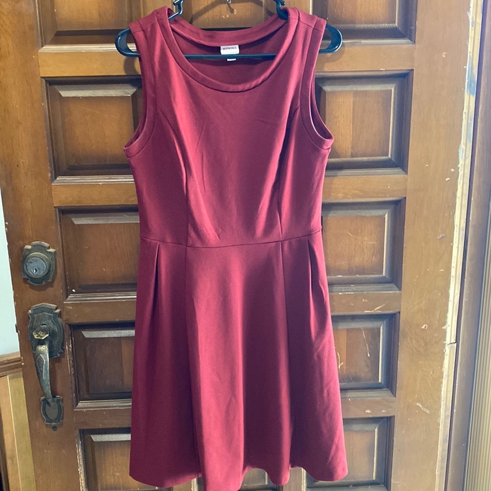 Autumn red dress by Merona